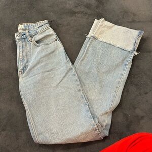 Abercrombie “90s relaxed high rise” size 23 LONG